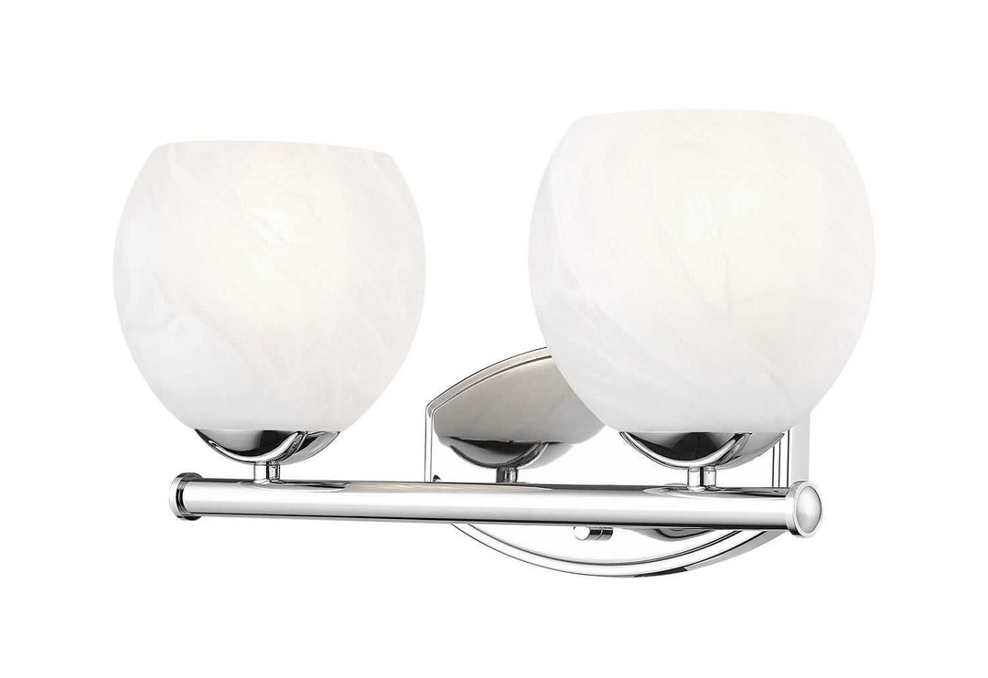 Colette Two Light Vanity in Chrome Z-Lite Canada