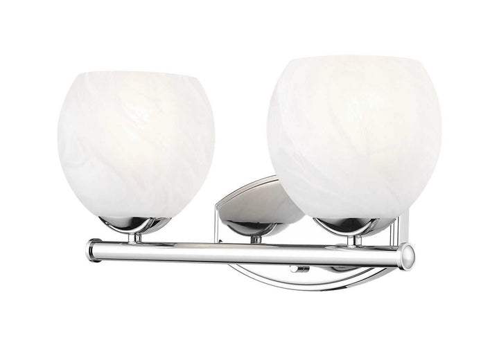 Colette Two Light Vanity in Chrome Z-Lite Canada