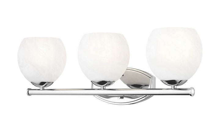 Colette Three Light Vanity in Chrome Z-Lite Canada