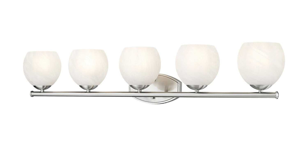 Colette Five Light Vanity in Brushed Nickel Z-Lite Canada