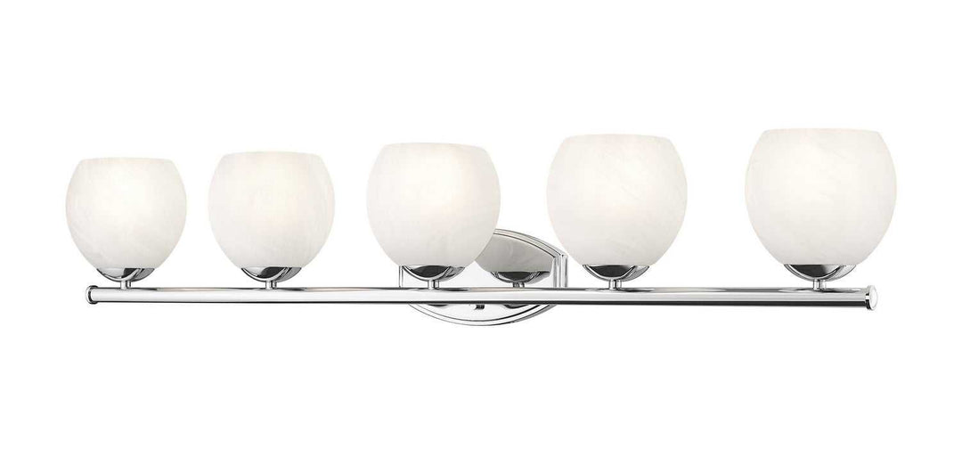 Colette Five Light Vanity in Chrome Z-Lite Canada