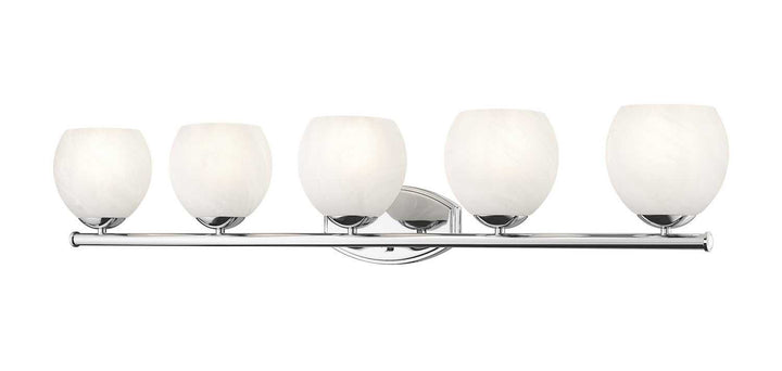Colette Five Light Vanity in Chrome Z-Lite Canada
