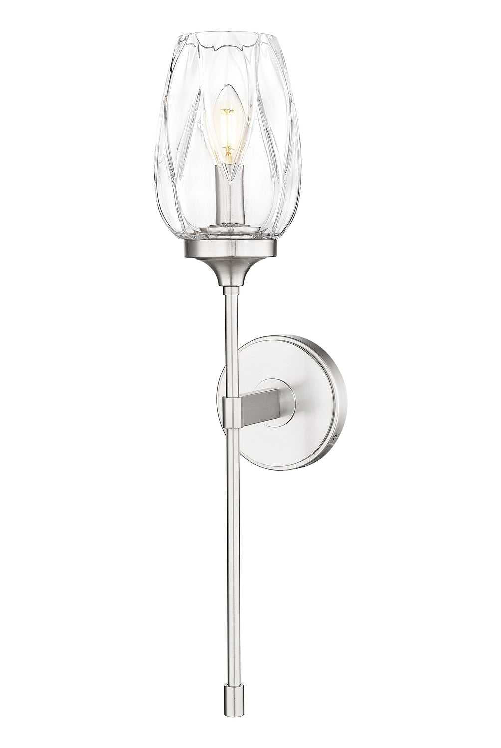 Cassian One Light Wall Sconce in Brushed Nickel Z-Lite Canada
