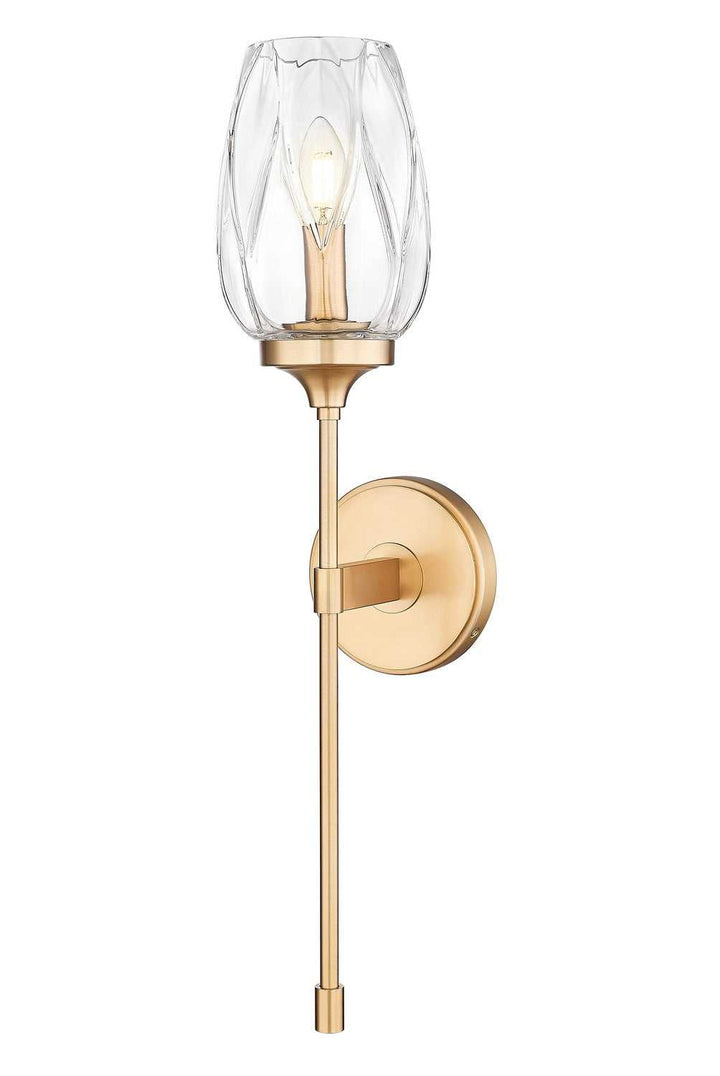 Cassian One Light Wall Sconce in Modern Gold Z-Lite Canada