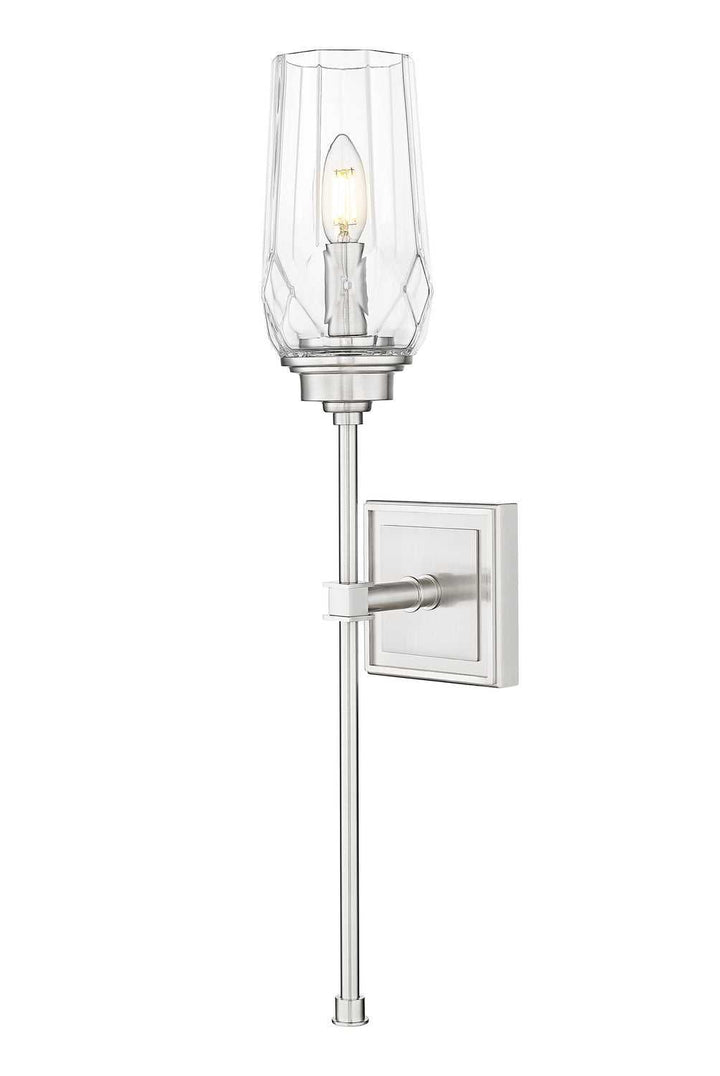 Cosmo One Light Wall Sconce in Brushed Nickel Z-Lite Canada