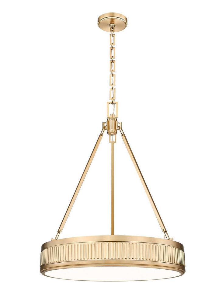 Quinn LED Pendant in Modern Gold Z-Lite Canada