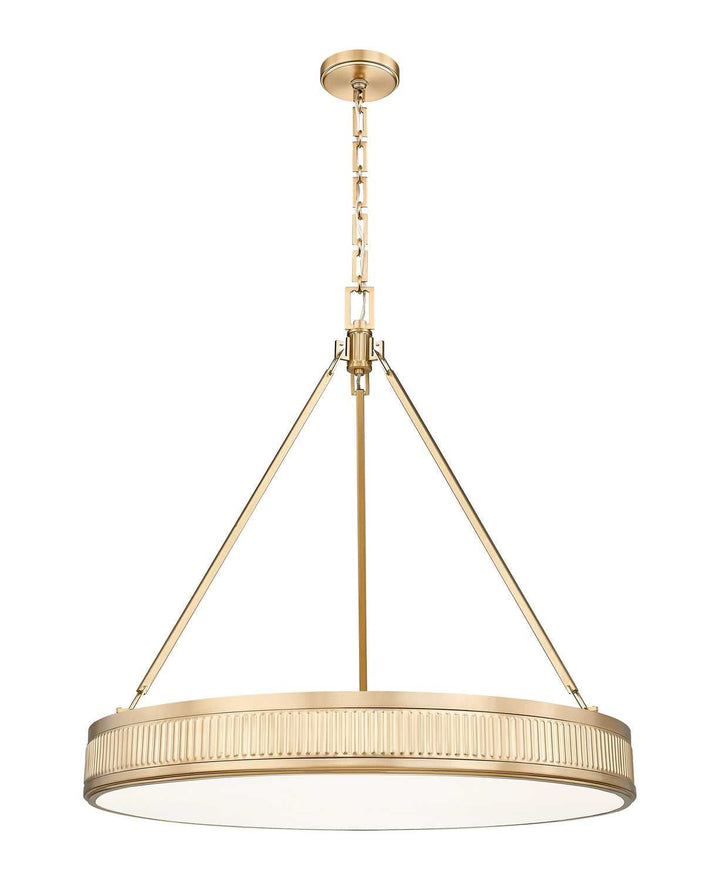 Quinn LED Pendant in Modern Gold Z-Lite Canada