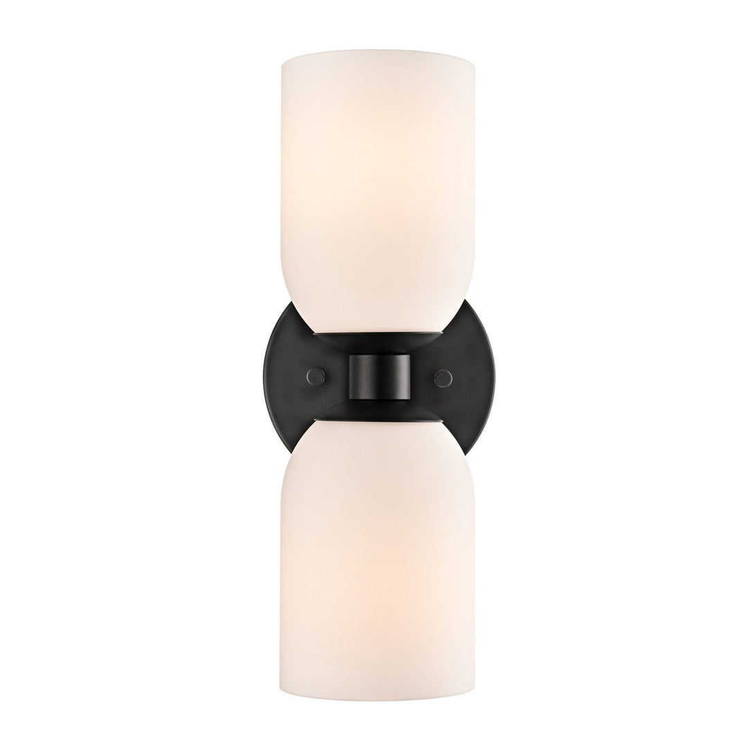 DVI Canada - DVP19001EB-OP - Two Light Wall Sconce - Ratik - Ebony