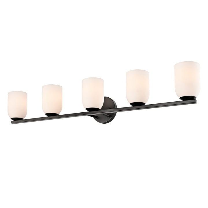 DVI Canada - DVP19055EB-OP - Five Light Vanity - Ratik - Ebony