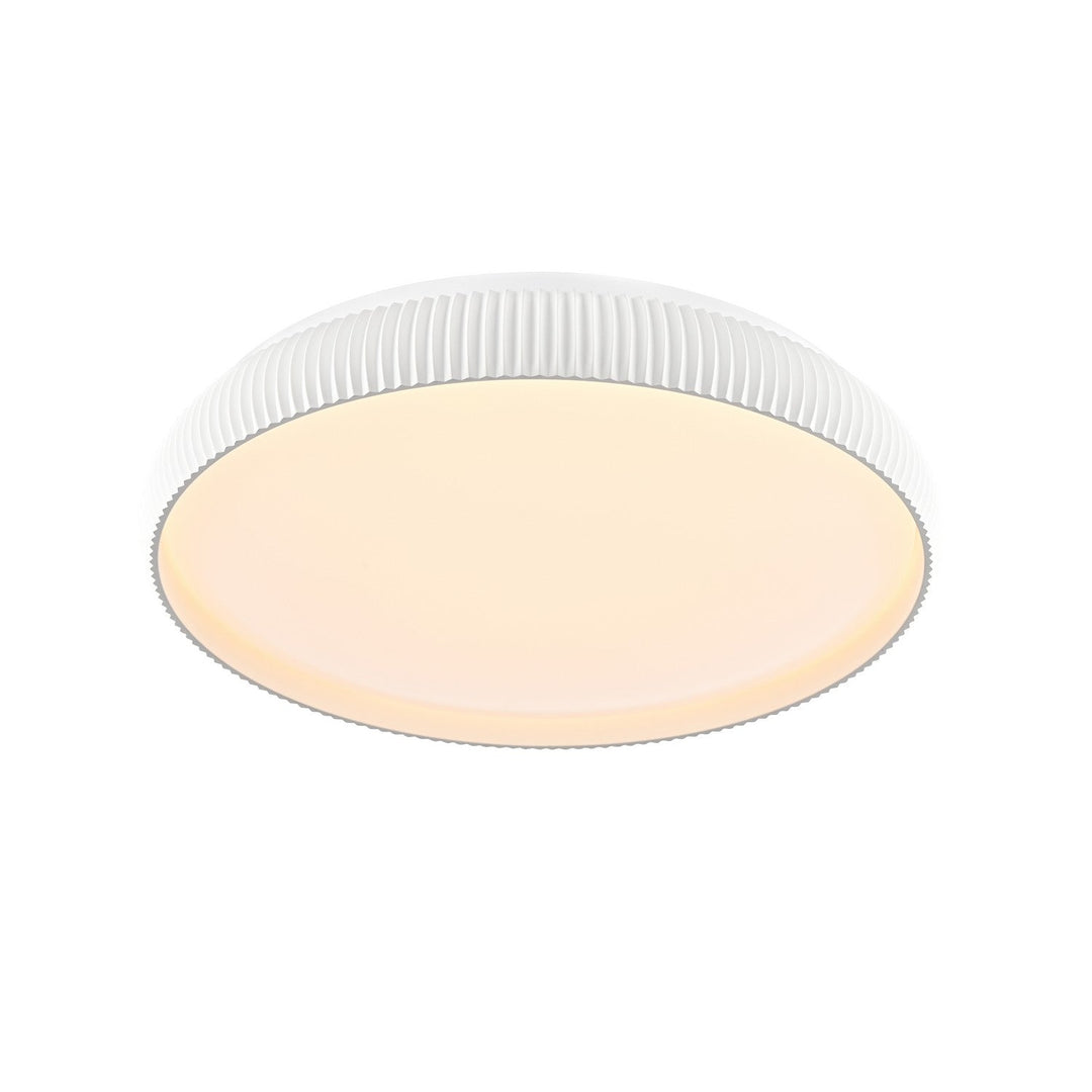 Fundy LED Flushmount in Matte White DVI Canada