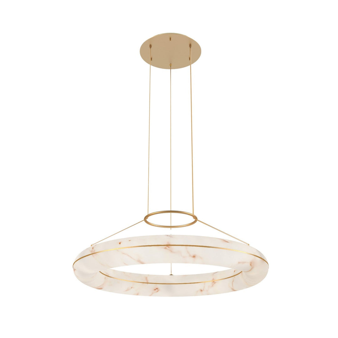 Beignet LED Pendant in Champagne Gold DVI Canada