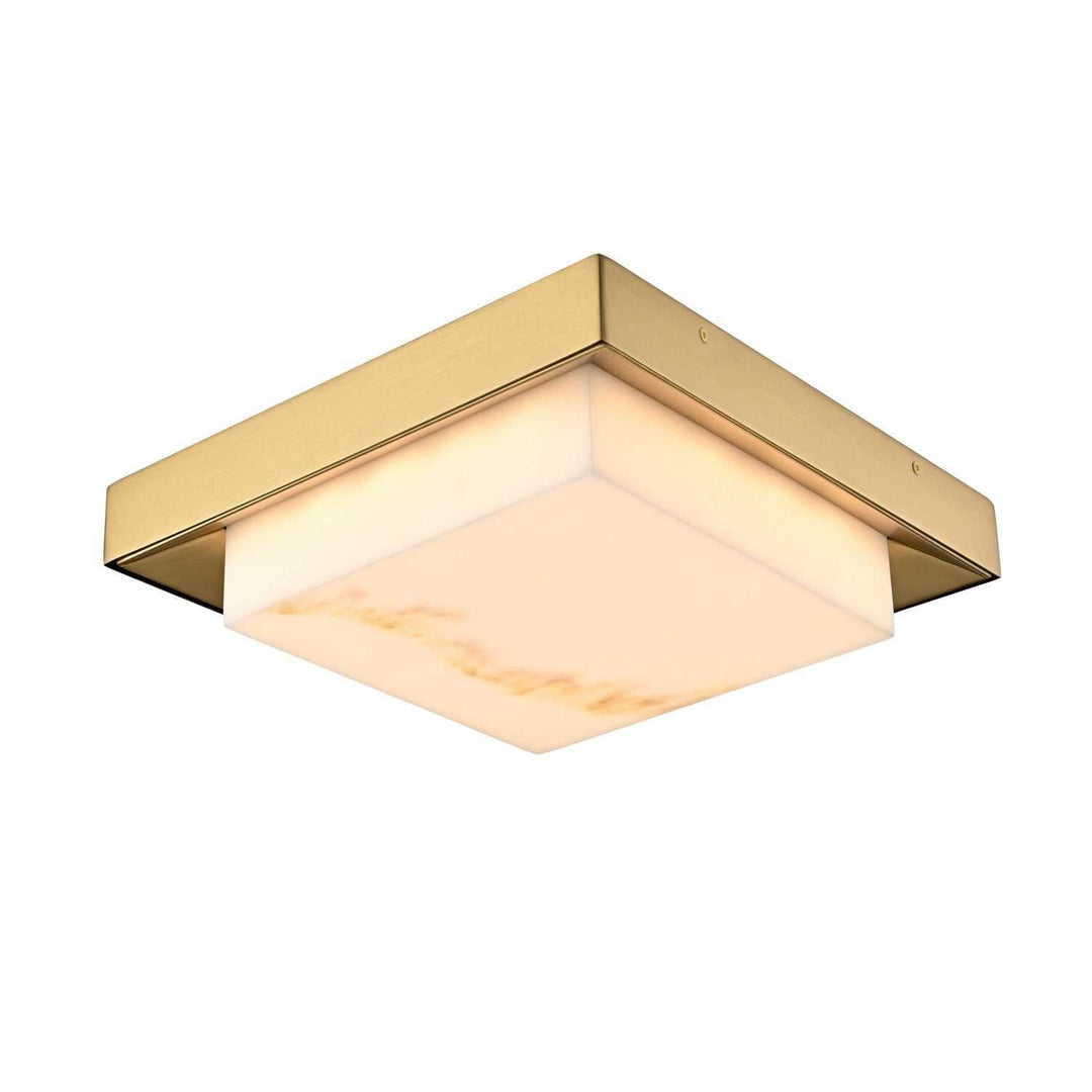 Topaz LED Flushmount in Champagne Gold DVI Canada
