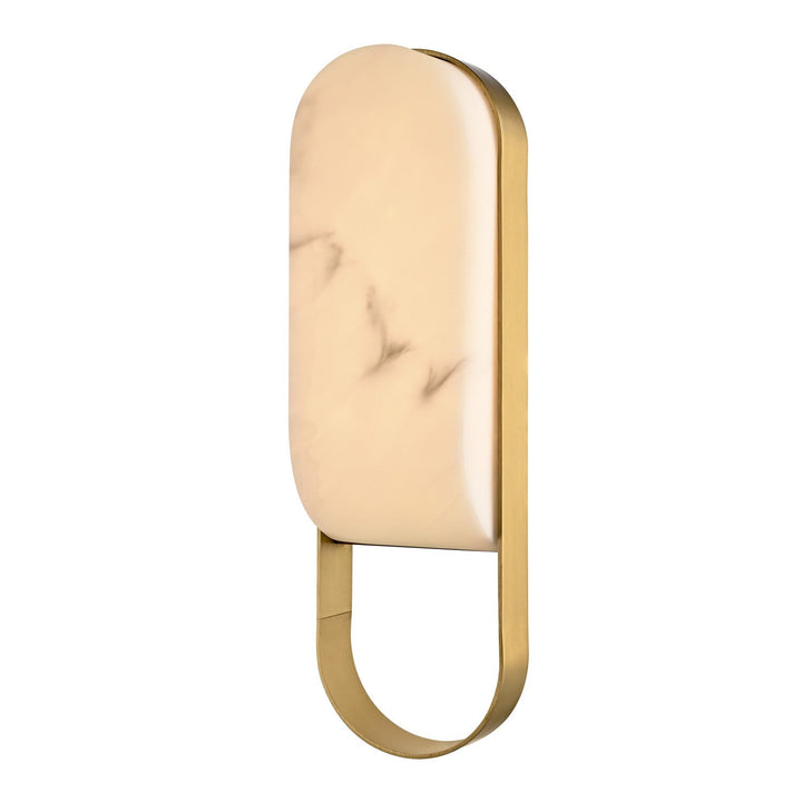 Novella LED Wall Sconce in Champagne Gold DVI Canada