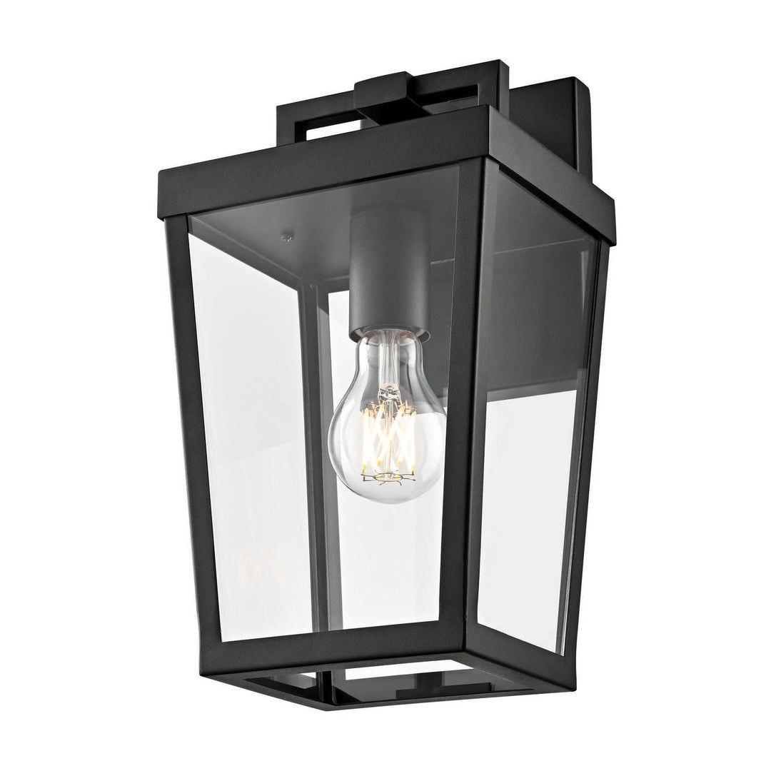 DVI Canada - DVP26171BK-CL - One Light Outdoor Wall Sconce - Banff - Black