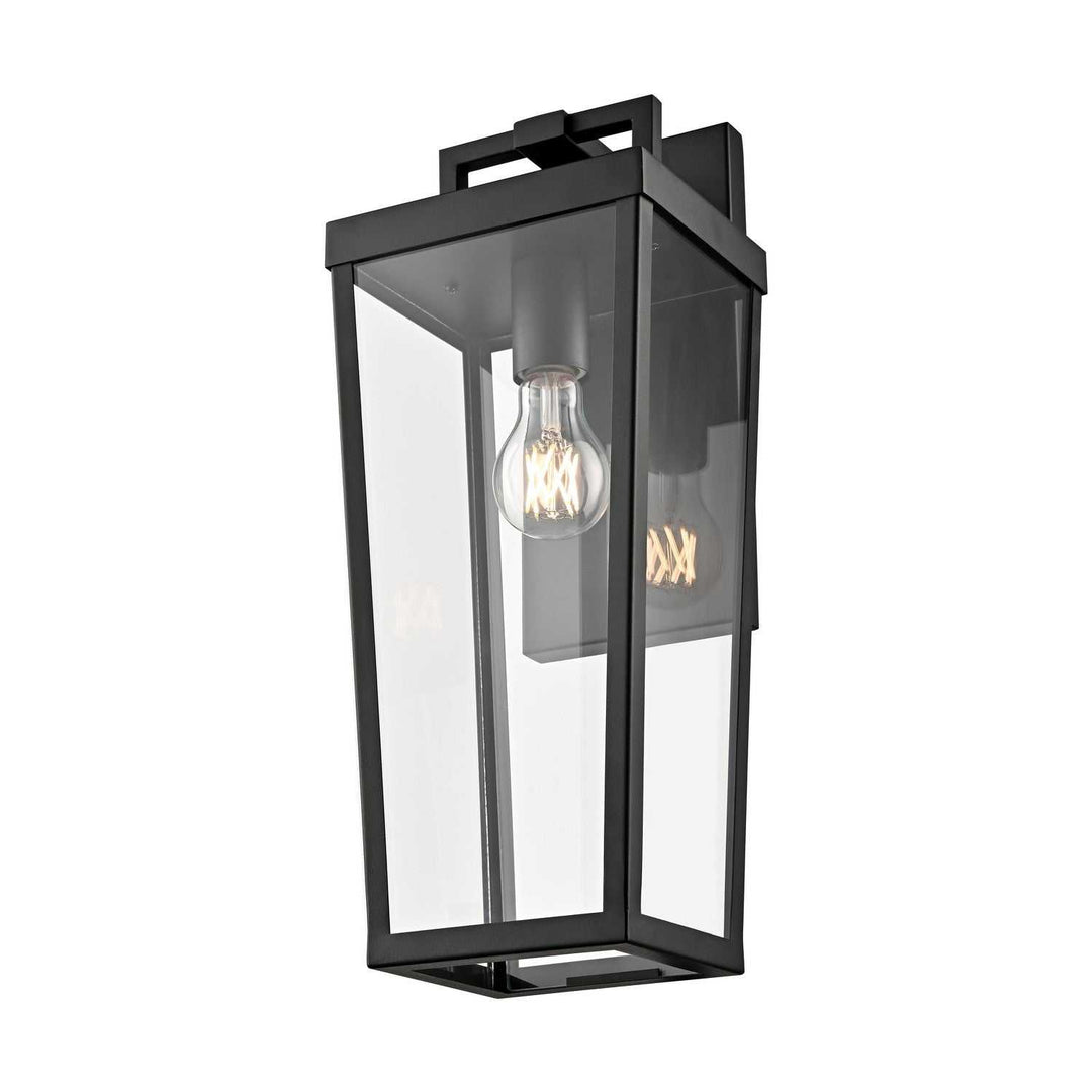 DVI Canada - DVP26172BK-CL - One Light Outdoor Wall Sconce - Banff - Black