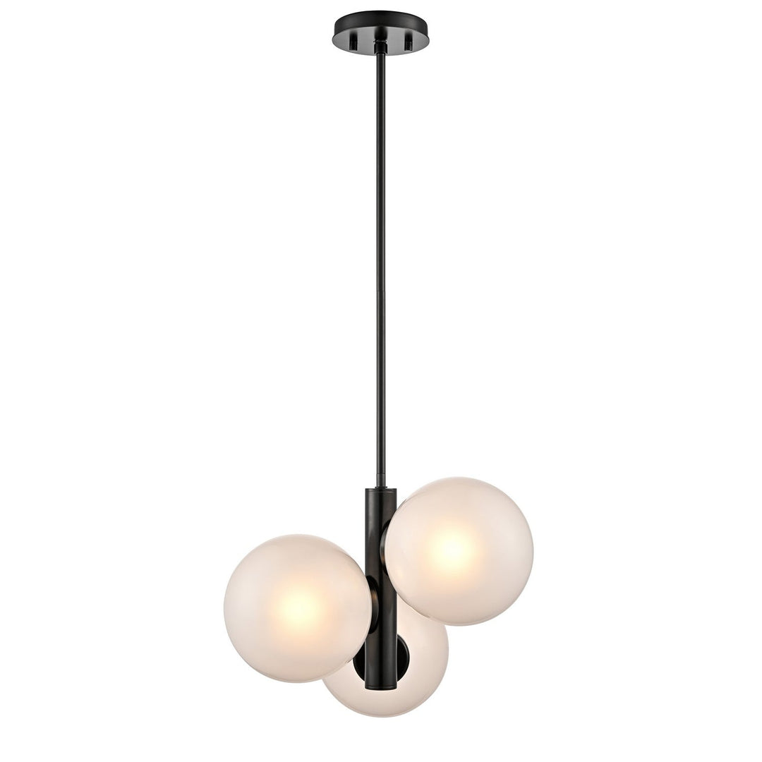 Escarpment Three Light Pendant in Ebony DVI Canada