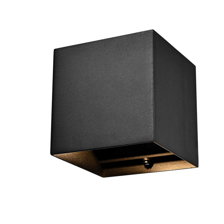 Terra LED Outdoor Wall Sconce in Black DVI Canada