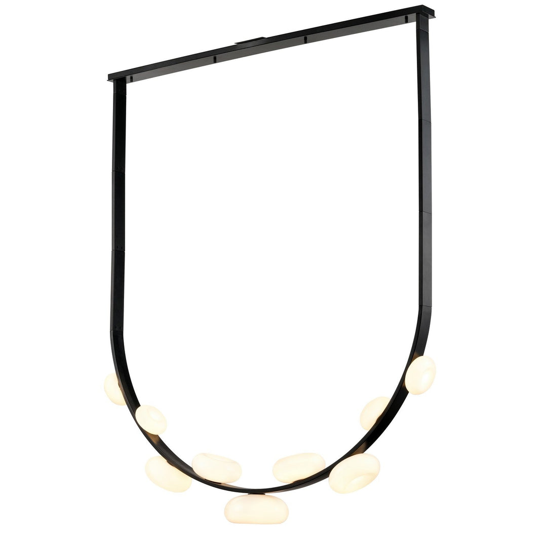 Invermere LED Linear Pendant in Ebony DVI Canada