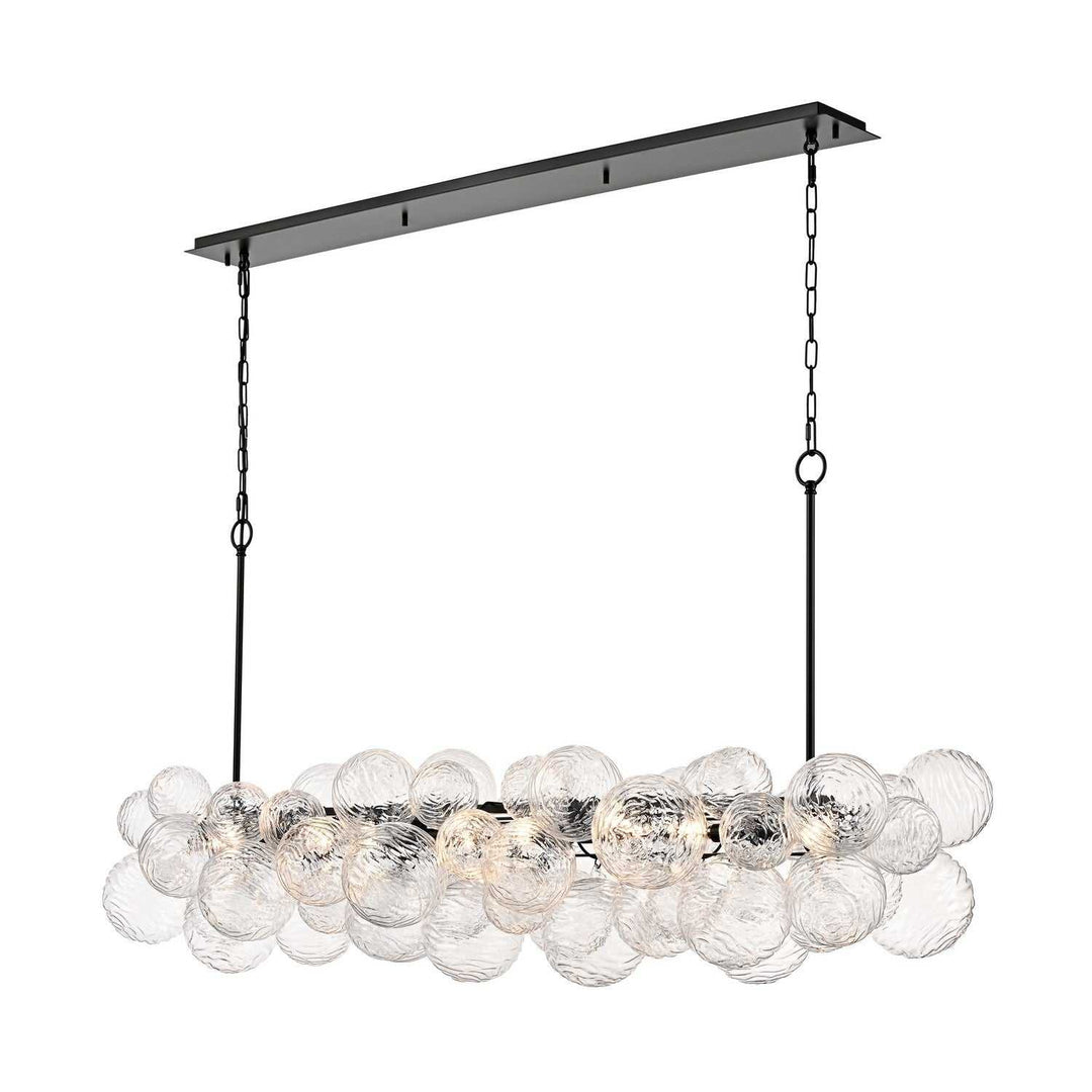 DVI Canada - DVP32804EB-WVC - Eight Light Linear Pendant - Comet - Ebony