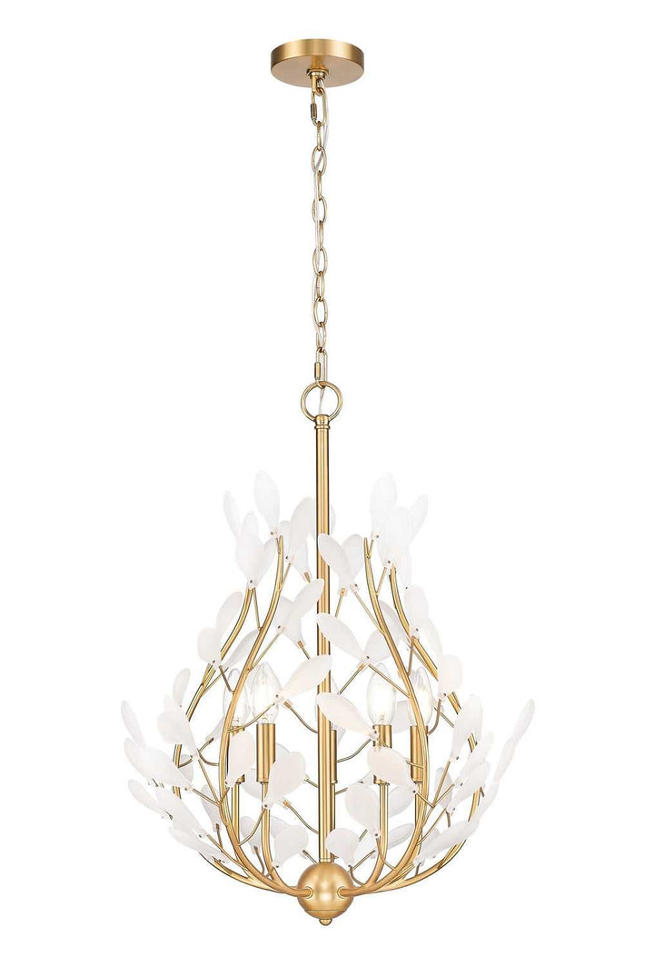 Claudine Five Light Chandelier in Modern Gold Z-Lite Canada