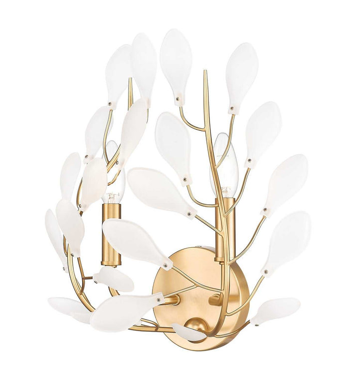 Claudine Two Light Wall Sconce in Modern Gold Z-Lite Canada