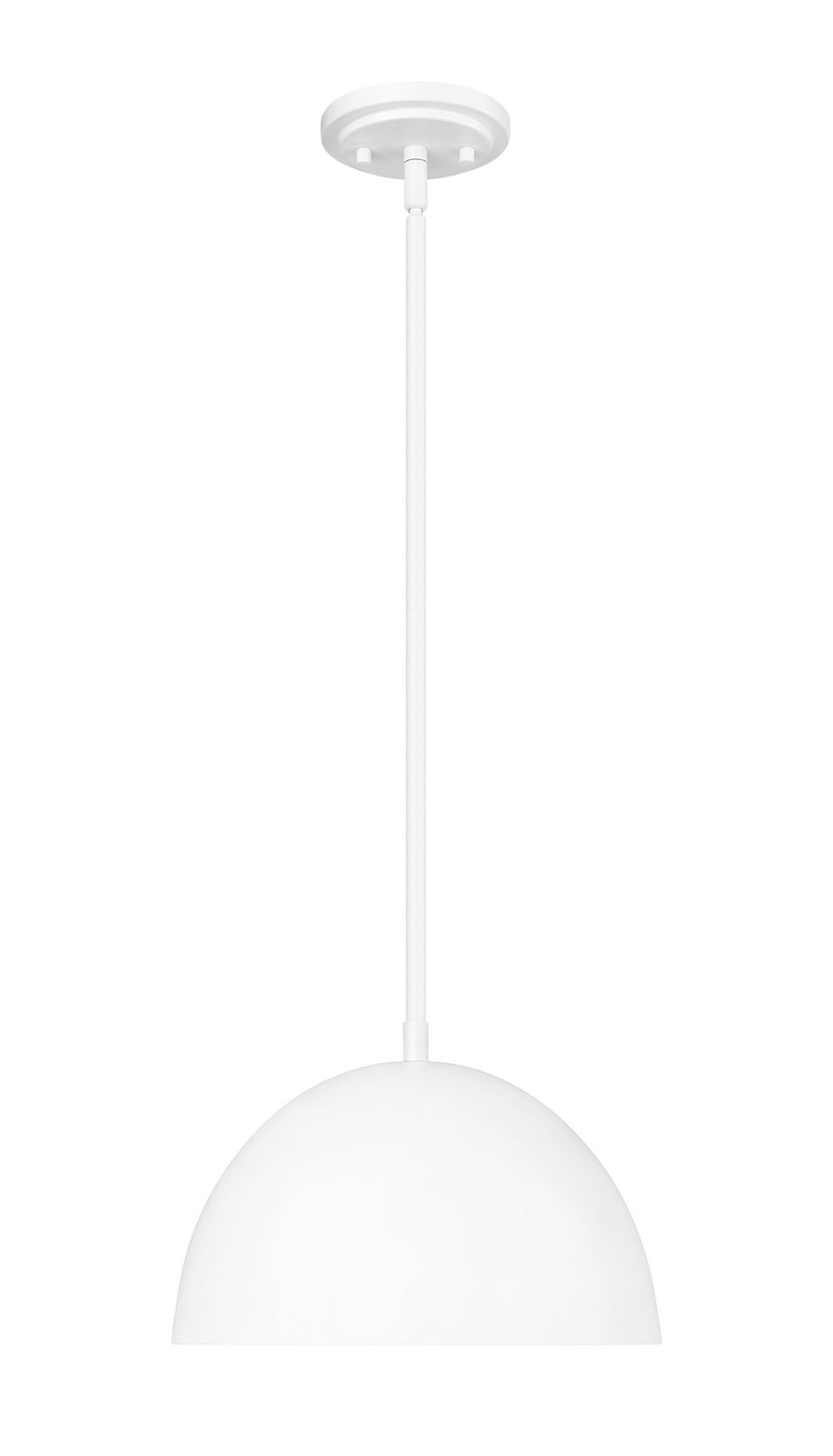 Vega One Light Pendant in Matte White Z-Lite Canada