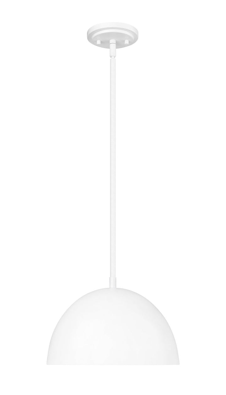 Vega One Light Pendant in Matte White Z-Lite Canada