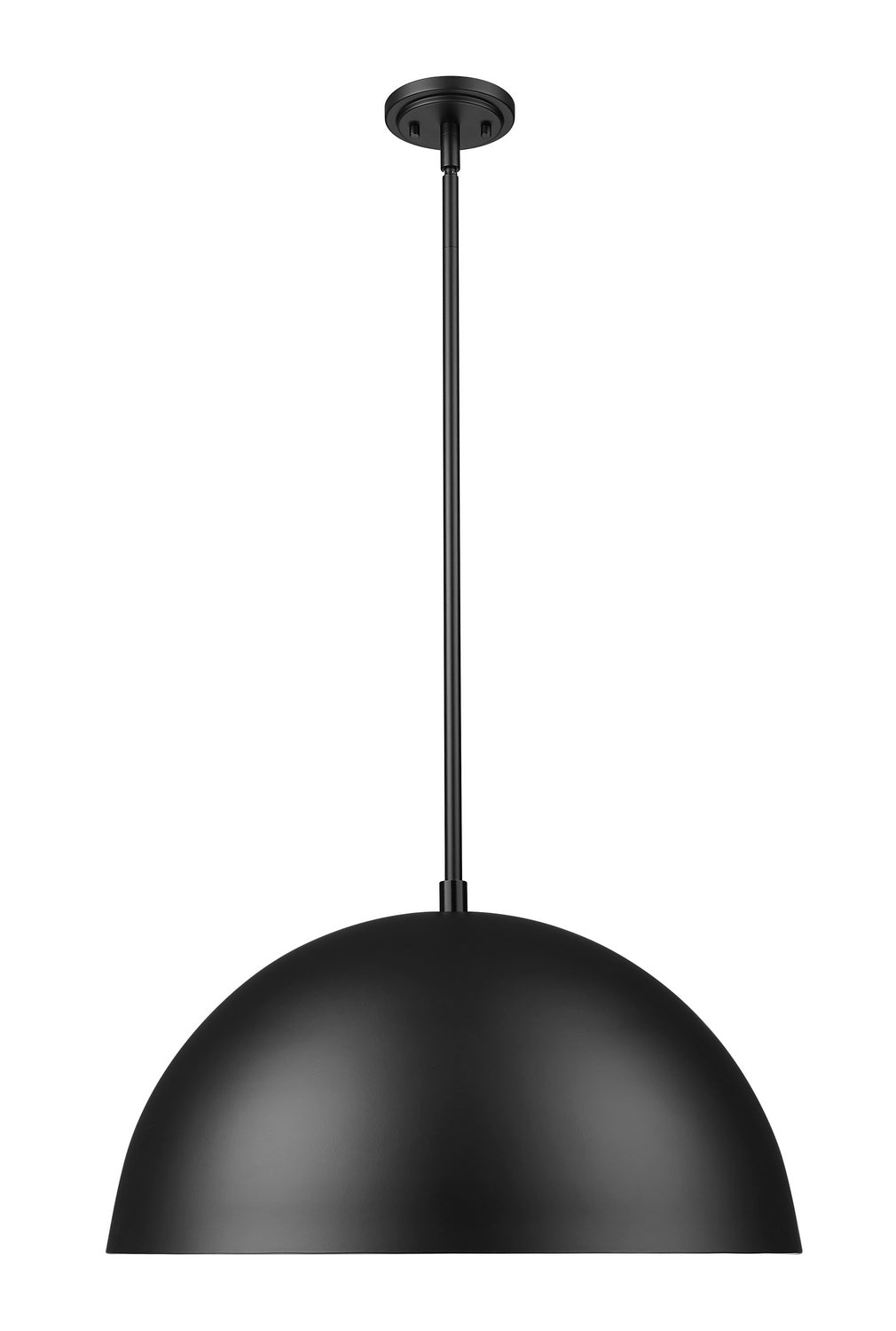 Vega Three Light Pendant in Matte Black Z-Lite Canada