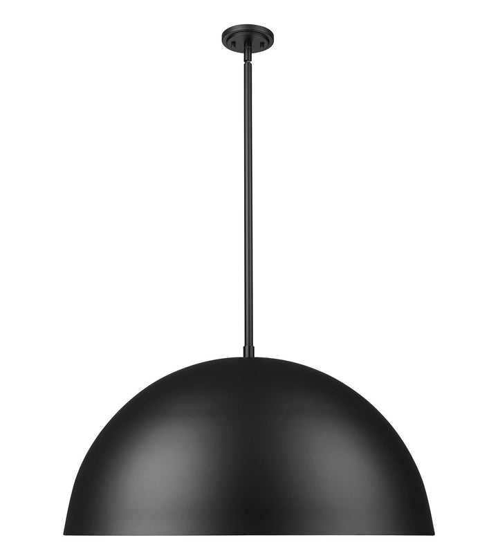 Vega Three Light Pendant in Matte Black Z-Lite Canada