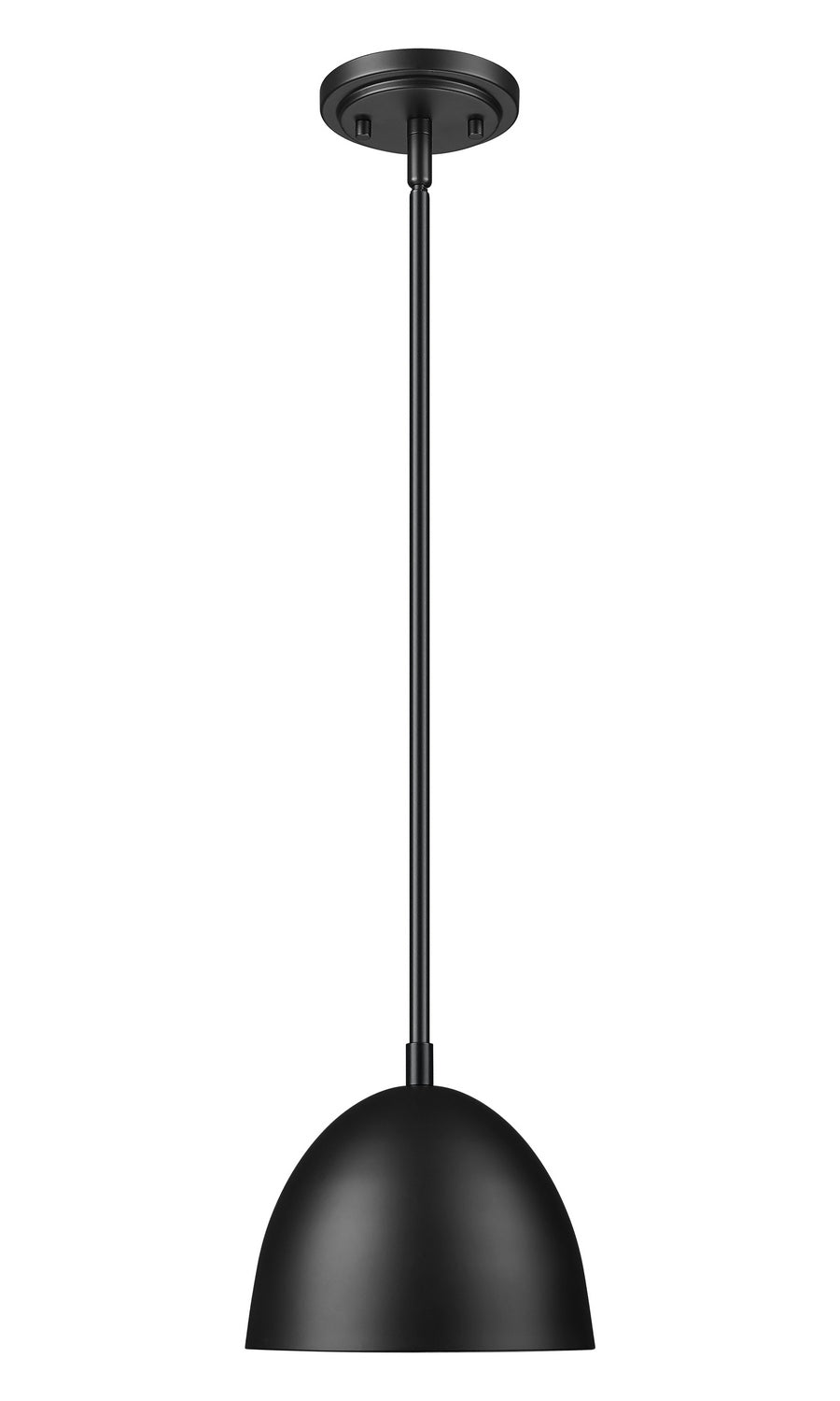 Vega One Light Pendant in Matte Black Z-Lite Canada