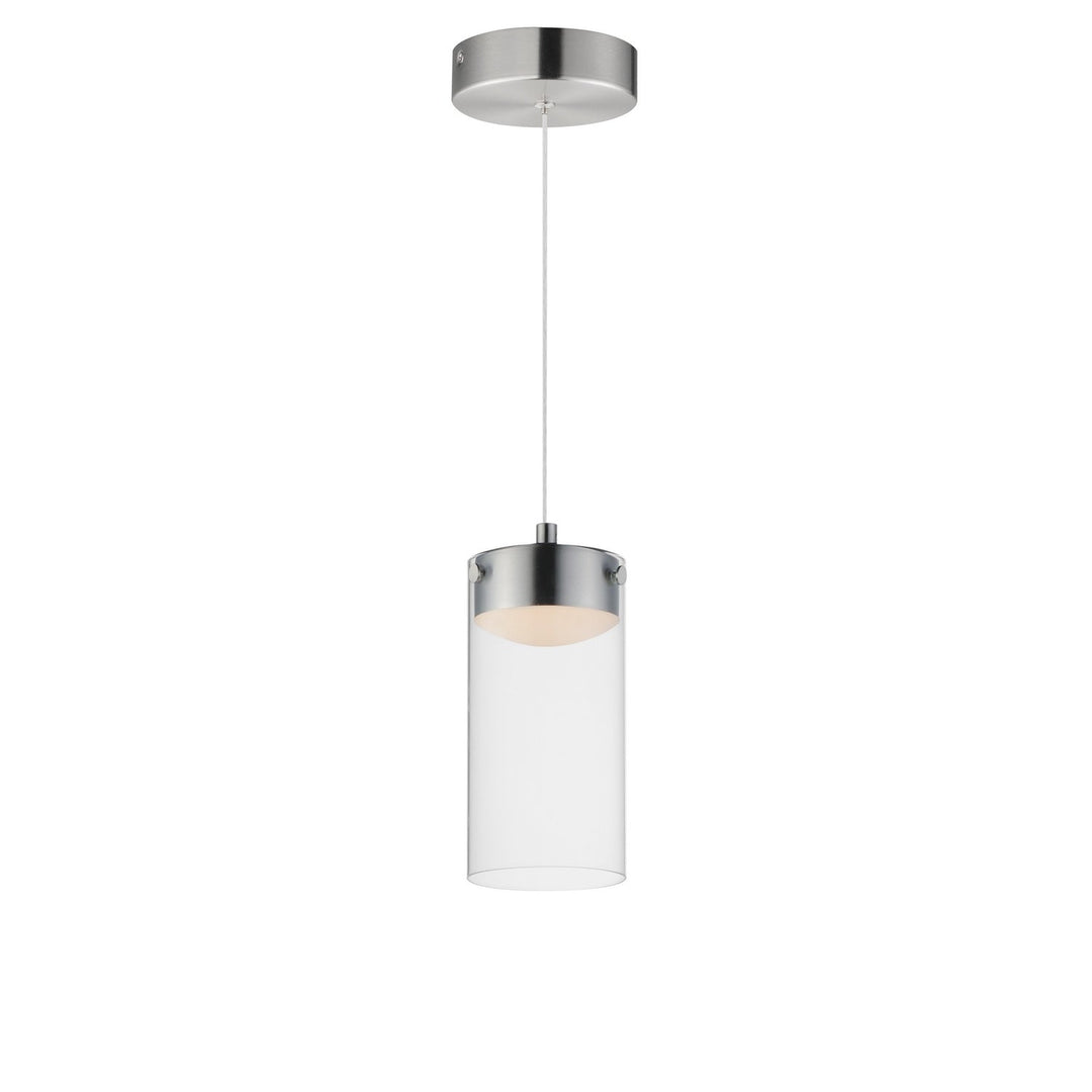 Highball LED Pendant in Satin Nickel ET2