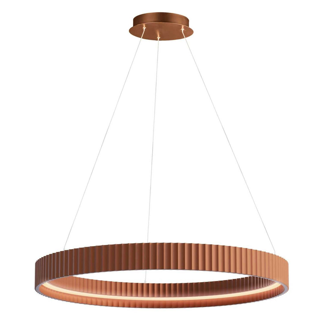 Souffle LED Pendant in Terra Cotta ET2