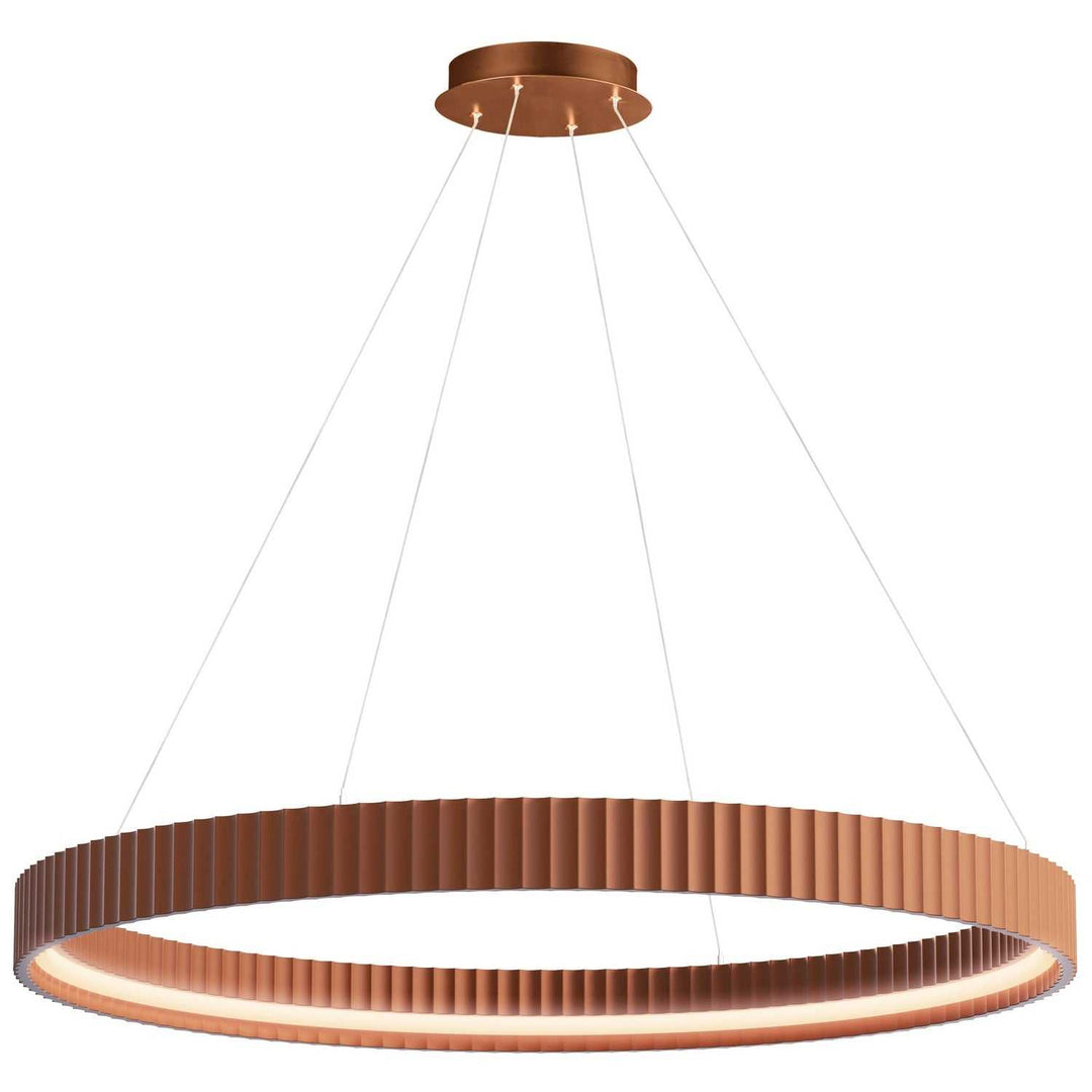 Souffle LED Pendant in Terra Cotta ET2