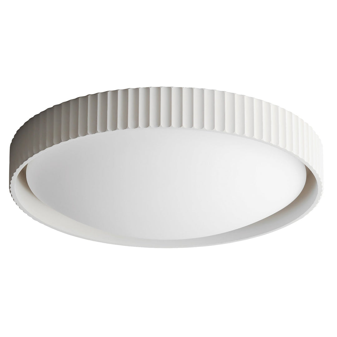 Souffle LED Flush Mount in Chaulk White ET2