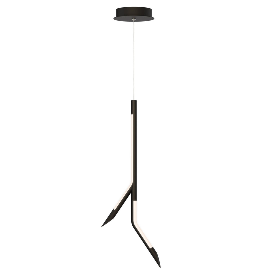 Scion LED Pendant in Black ET2