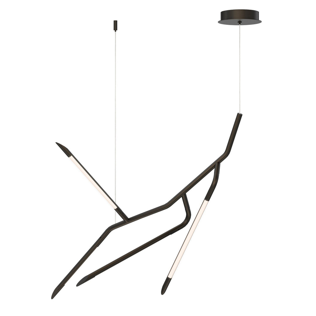 Scion LED Pendant in Black ET2
