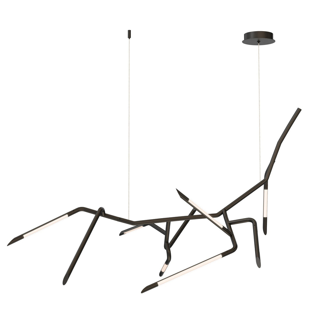 Scion LED Pendant in Black ET2