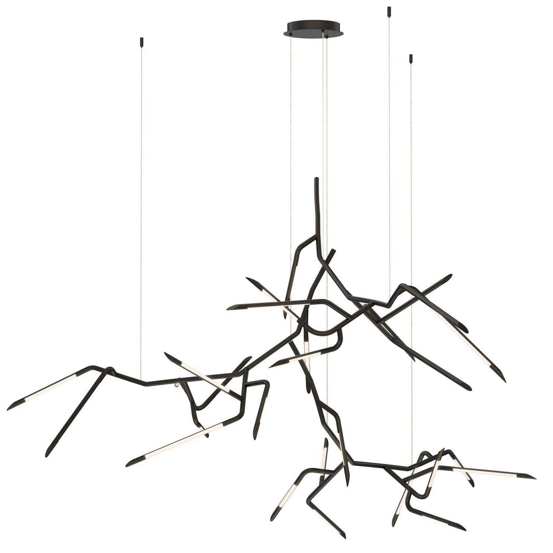 Scion LED Pendant in Black ET2