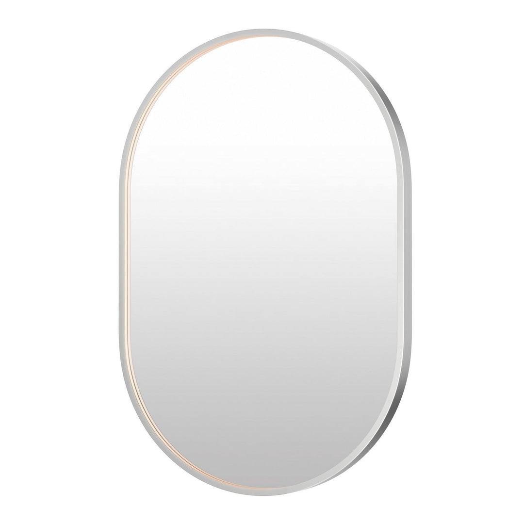 Elisse LED Mirror in Satin Nickel ET2
