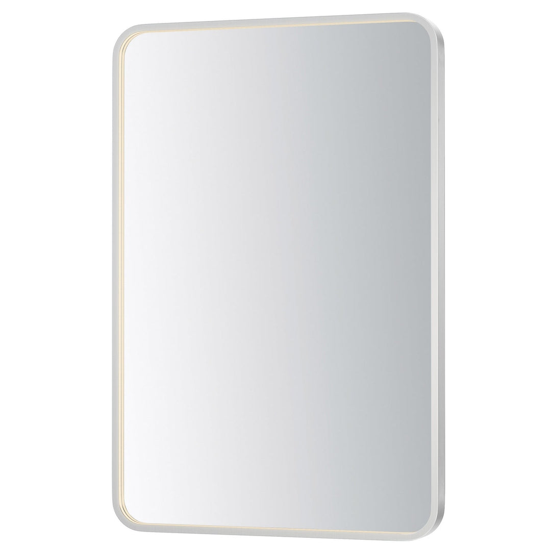 Elisse LED Mirror in Satin Nickel ET2