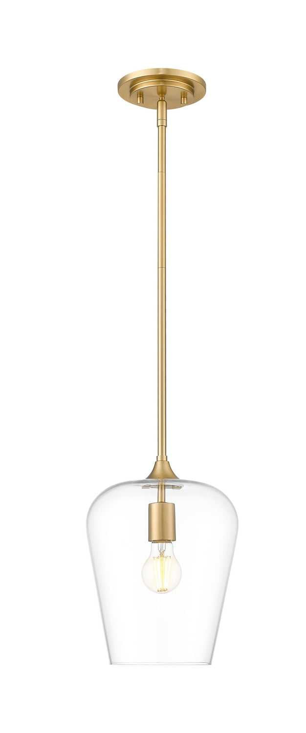 Joliet One Light Pendant in Burnished Brass Z-Lite Canada