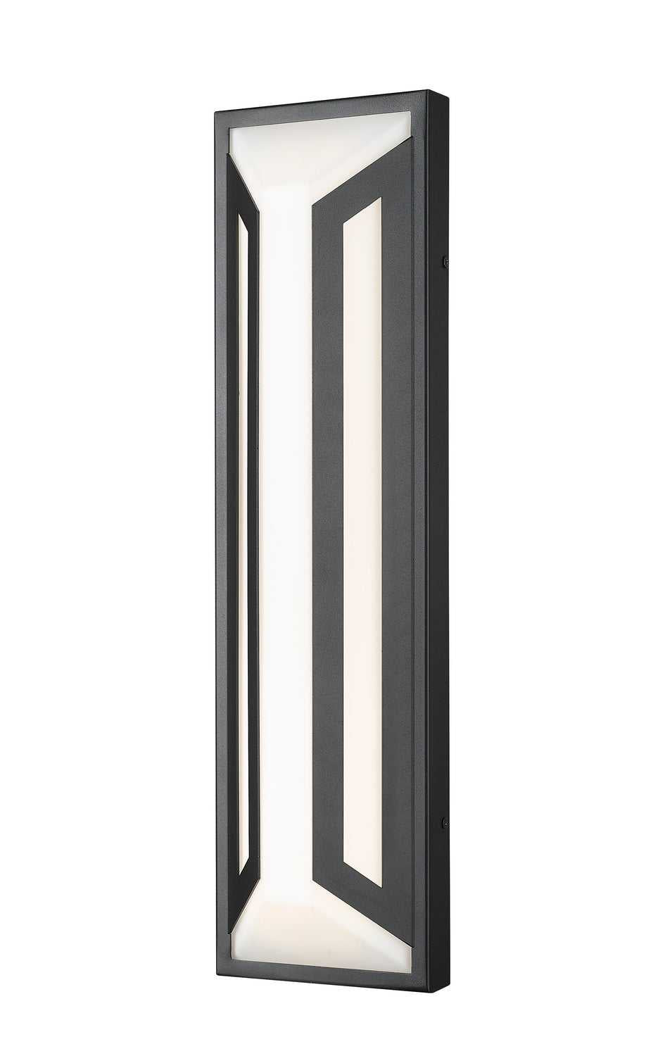 Banff LED Outdoor Wall Mount in Sand Black Z-Lite Canada
