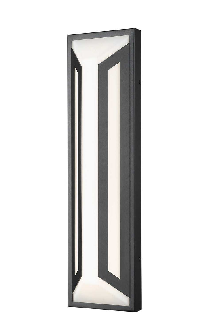 Banff LED Outdoor Wall Mount in Sand Black Z-Lite Canada