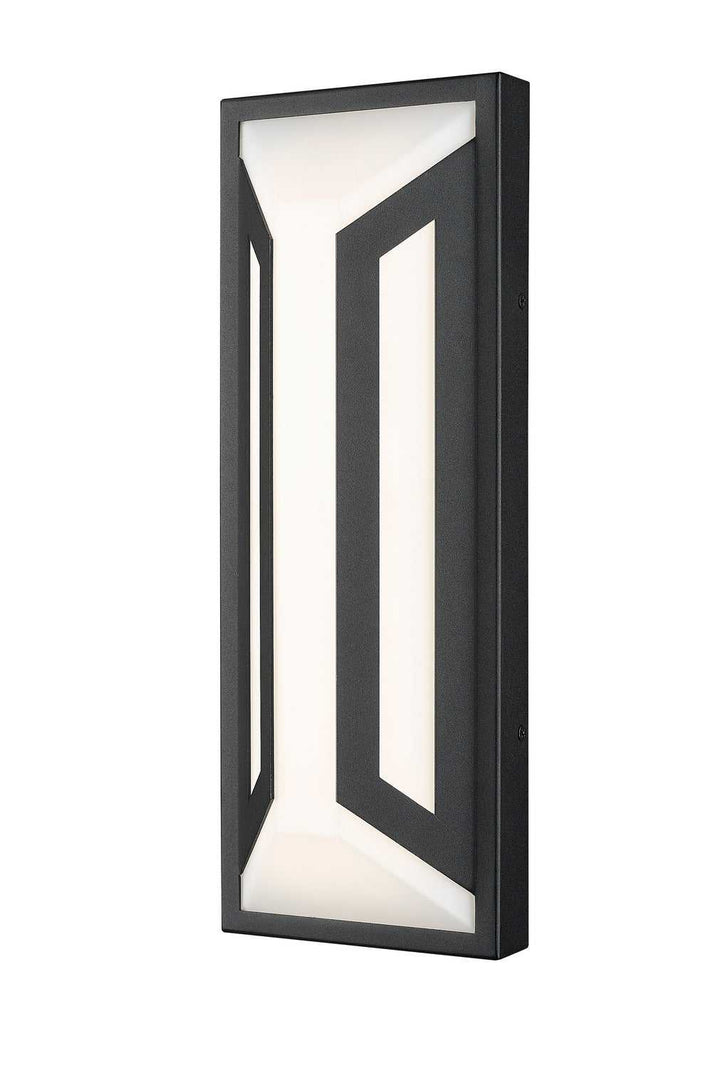 Banff LED Outdoor Wall Mount in Sand Black Z-Lite Canada