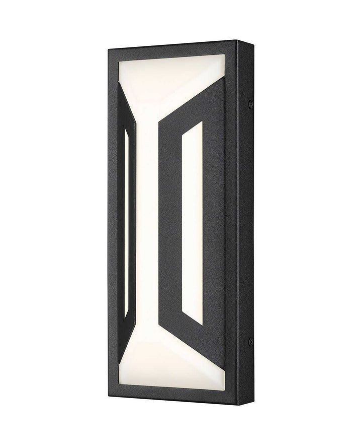 Banff LED Outdoor Wall Mount in Sand Black Z-Lite Canada