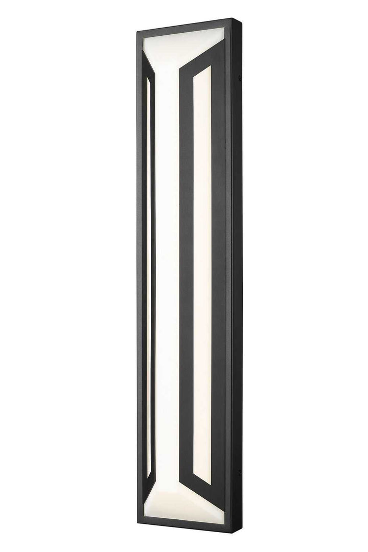 Banff LED Outdoor Wall Mount in Sand Black Z-Lite Canada