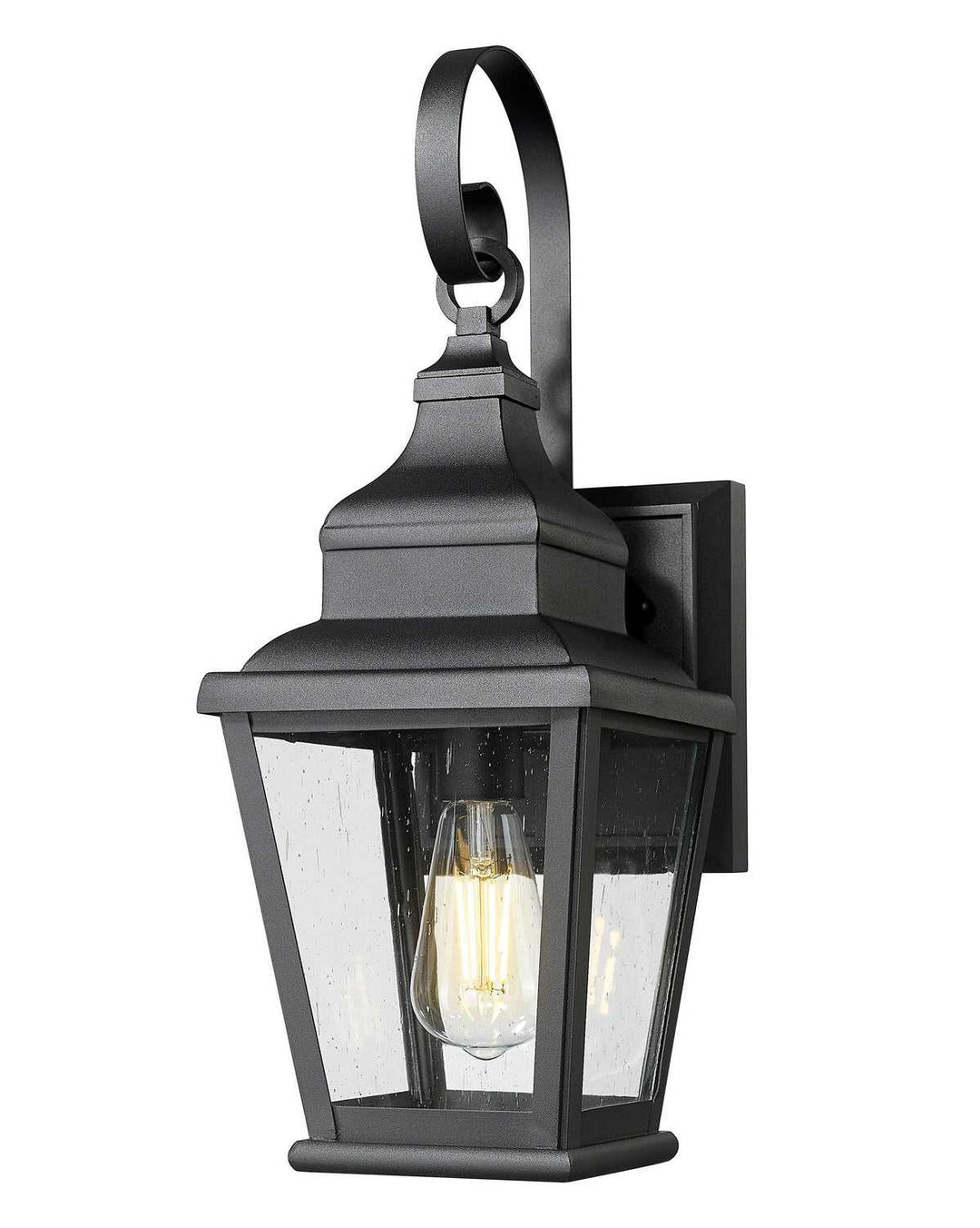 Raphael One Light Outdoor Wall Mount in Sand Black Z-Lite Canada