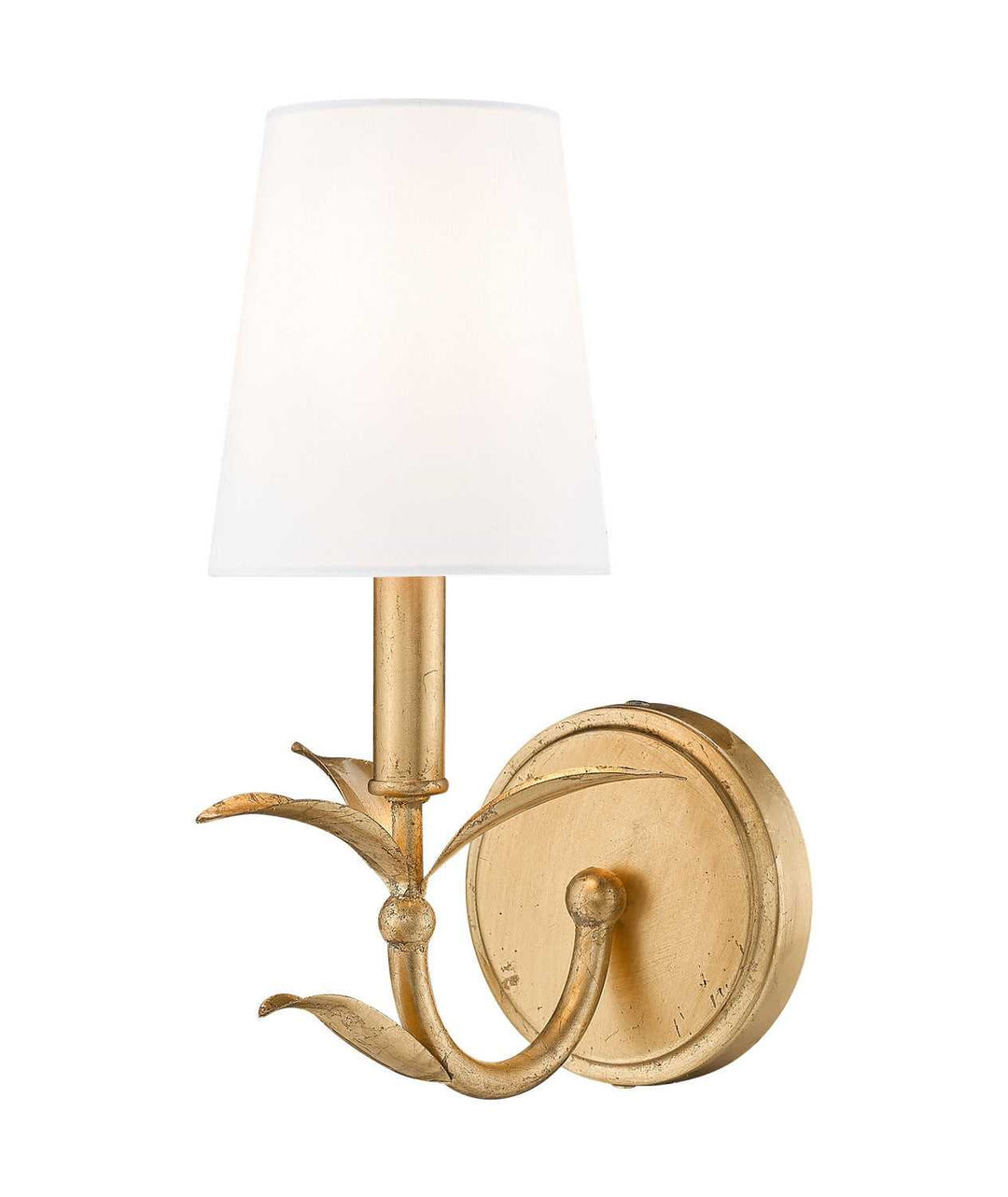 Aslin One Light Wall Sconce in Gold Leaf Z-Lite Canada