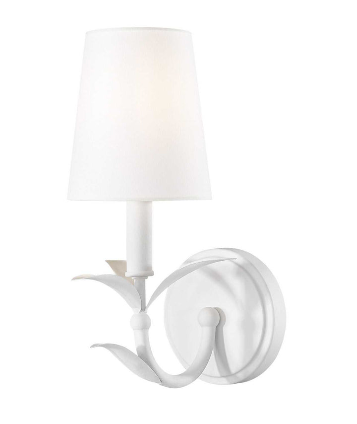 Aslin One Light Wall Sconce in Textured White Z-Lite Canada