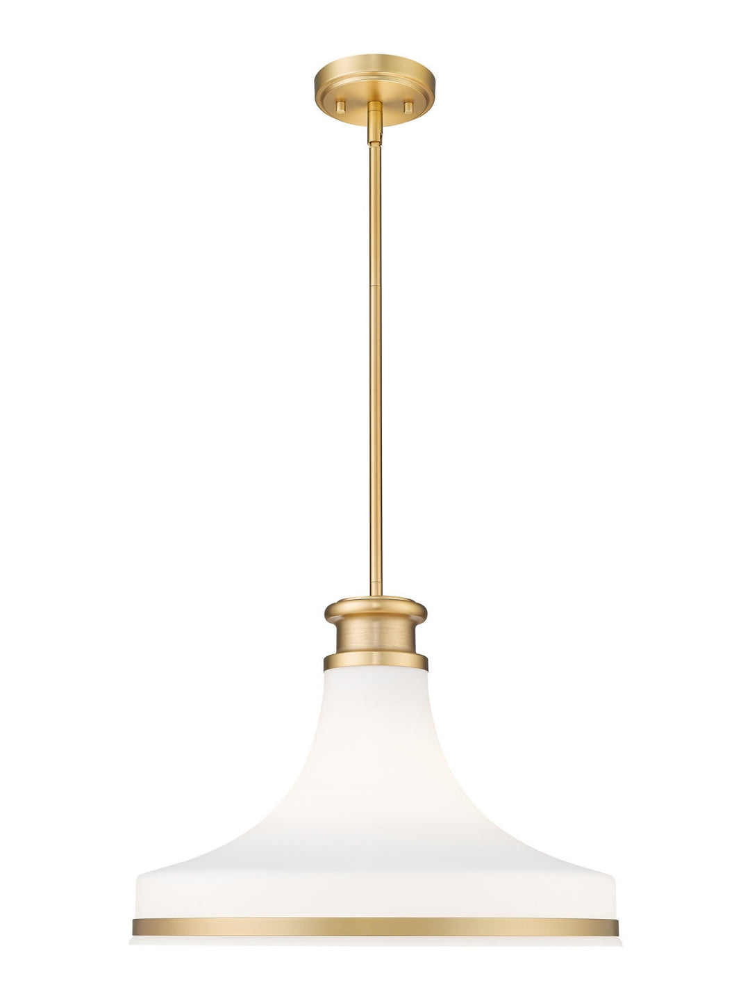 Reznor One Light Pendant in Modern Gold Z-Lite Canada